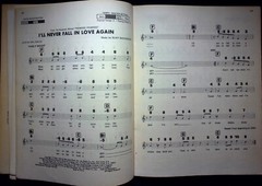 BEST OF BROADWAY SHOW TUNES – VINTAGE MUSIC SHEET MUSIC LI 6-12-16 CHORD ORGAN