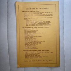 Vintage Songbook Sheet Music Spanish & Latin American Songs 1942 Krone Neil Kjos