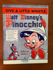 Disney sheet music (4): Give A Little Whistle/Blue Shadow/Without You/Lavendar B