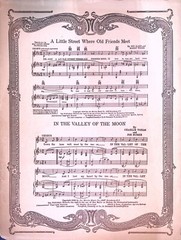Merry Widow Franz Lehar 1932 Vocal Piano Sheet Music Morris Music Co. Operetta