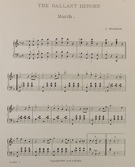1903 THE GALLANT HEROES MARCH Military SPARROW