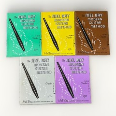 Vintage Mel Bay Guitar Method Instructional Books Lot Of 14 – Sheet Music NOS