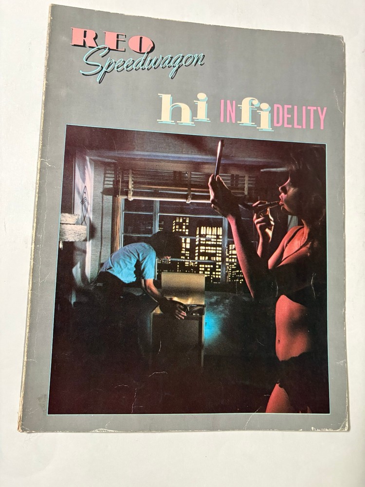 REO Speedwagon Hi Infidelity PVG Guitar Sheet Music Song Book Warner Bros 1981