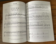 COLDPLAY Parachutes Guitar Tablature Songbook