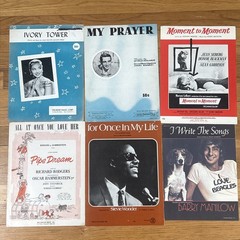 Lot of 57 Vintage Sheet Music 1940-70s Movie Themes Songs Broadway Lucille Ball
