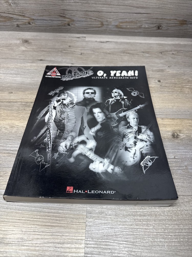 Aerosmith, O Yeah Ultimate Hits, Guitar Recorded Version, Songbook