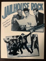 Elvis Presley Jailhouse Rock Vintage 1980’s Sheet Music 1957 Lieber Stoller FINE