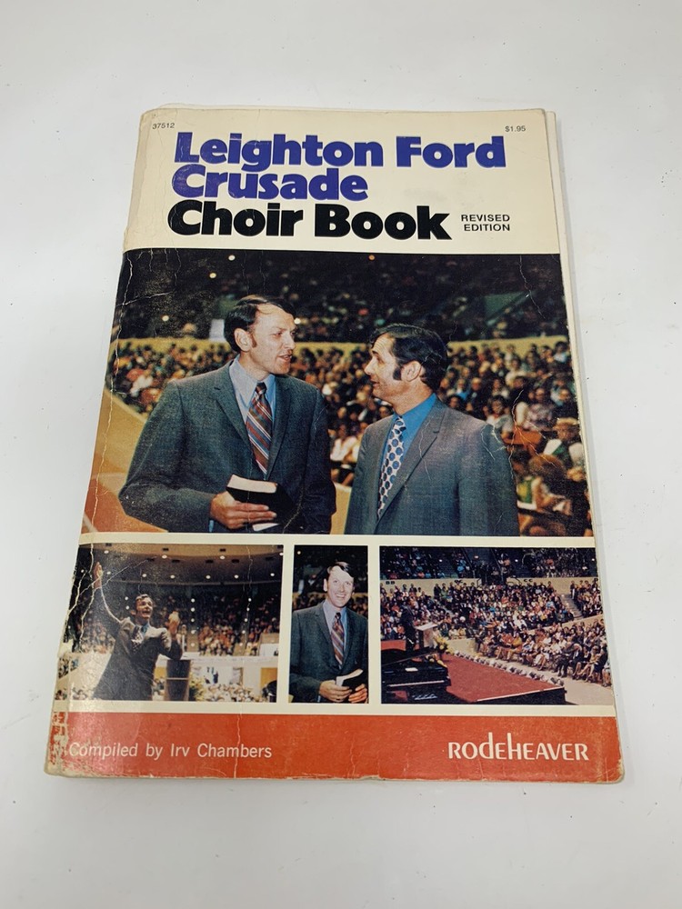 Leighton Ford Crusade Choir Book Irv Chambers 1971 Trade Paperback-PLEASE READ!
