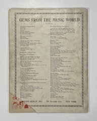 FOLIO OF SONGS Disney MICKEY MOUSE SILLY SYMPHONY Sheet Music 1934 – RARE!