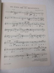 Babbitt My Ends Are My Beginnings Clarinet in B Flat (Bass) Solo Sheet Music