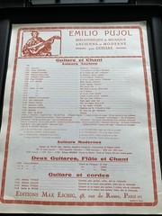 Vtg Central Guitar Egberto Gismonti Classical Guitar Sheet Music Rare Brazilian