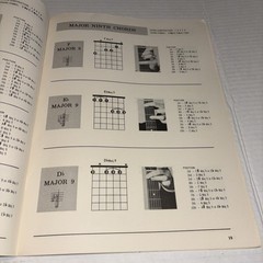 Vintage 1967 Guitar Chord Dictionary Ronny Lee Beacon Music Co Ridgefield NJ USA