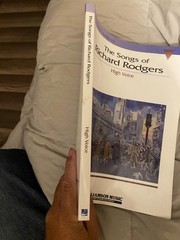 The Songs Of Richard Rodgers *songbook *sheet music *High vocals *vocal library