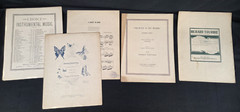 LOT of 29 Folios Antique SHEET MUSIC 1870s-1900s Chicago IL English German