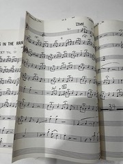 SAMMY DAVIS JR. SINGING IN THE RAIN FACSIMILE ORIGNAL SHEET MUSIC 3 Percussion