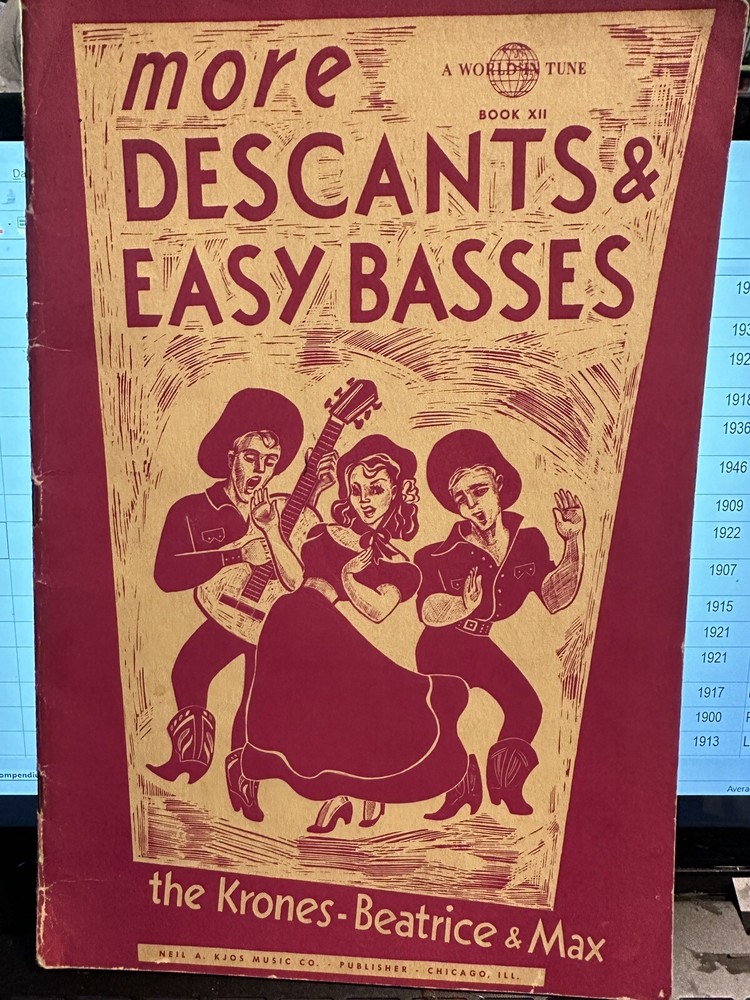 More Descants And Basses THE KRONES: Beatrice & Max 6×9 Inches