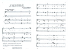 Singin&rsquo; In The Rain Sheet Music 2-Part Chorus Piano Opt Guitar Bass Drums Schram