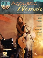 Acoustic Women Guitar Play-Along Vol 87 Tab Sheet Music Songs Book CD Pack