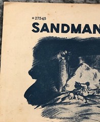 Sandman&rsquo;s Near Piano Sheet Music 1944 Ella Ketterer Vintage Original 1940&rsquo;s