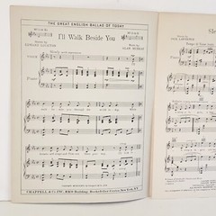 Vintage 1940 Sleepy Lagoon Sheet Music