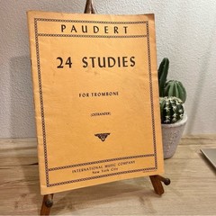 Vintage 1961 Paudert 24 Studies Trombone Ostrander IMC