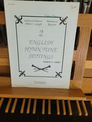 * Robert Hobby: 2 English Hymn Tune Settings; organ (MorningStar)