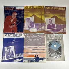 Vintage 1920&rsquo;s-1950&rsquo;s Large Sheet Music Lot Of 115 (2)