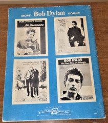 BOB DYLAN Song Book « Bringing It All Back Home » 1965 11 Songs! Vintage