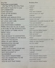 PORTER ON BROADWAY voice piano Sheet Music score & guitar chords 1987 – 58 songs