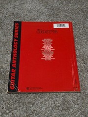 THE DOORS Guitar Anthology Series SONGBOOK (1990) Guitar Tab Edition 112 pages
