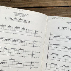 Rudiments Around The Drums Drum Book, Joel Rothman, Paperback 1969