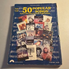 The Top 50 Popular Songs from Columbia Pictures Publications 1983 -Piano/Vocal/C