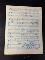 BUDDY HOLLY Oh Boy Vintage Original 1957 Sheet Music CORAL RECORDS 3851