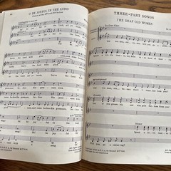 Twice 16 Choral Songs for Female Voices arr. Wiseman and Northcote, 1949 Vintage