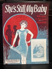 She&rsquo;s Still My Baby Piano Voice Sheet Music Raskin/Coslow/Little 1926 Waterson
