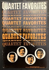 1958 Quartet Favorites Volume 1 by Alfred B Smith (Paperback)