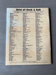 Best Of Rock & Roll Volume 5 Vintage Sheet Music Book Elvis Roy Orbison 1970s