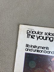 Popular Solos For The Young Bandsman Music Book John Edmunds 1976 BbInstruments