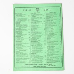 Vintage Handel 6 Sonatas For Violin & Piano Vol II Francescatti Sheet Music