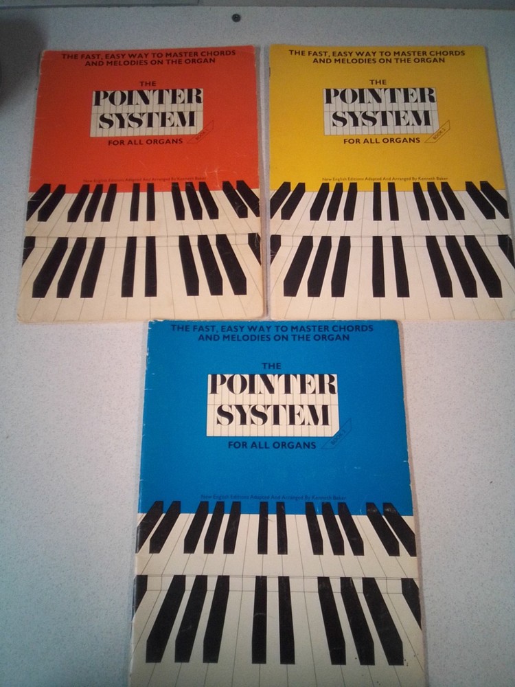 The Pointer System for all Organs (Books 1-3) – by Kenneth Baker 1965
