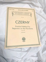 Schirmer’s Library Vol 146 Op 599 Czerny Practical method Beginners Sm2