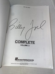 Billy Joel Complete Volume 2 Sheet Music Piano Vocal Guitar Songbook 000356298