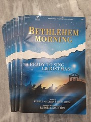 Bethlehem Morning SATB choral book set of 7 NEW NO MARKINGS