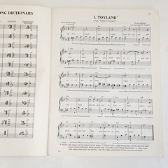 Vintage 1959 Sing Along Play Along Christmas Songs and Tunes Sheet Music Book