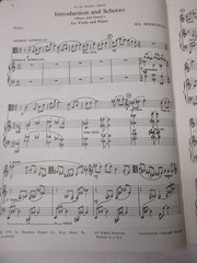 Sol Berkowitz Introduction and Scherzo Blues & Dance Viola and Piano Sheet Music