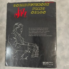 Oscar Peterson Jazz Piano Solos &rsquo;70s Charles Hansen Sheet Music Vintage Songbook