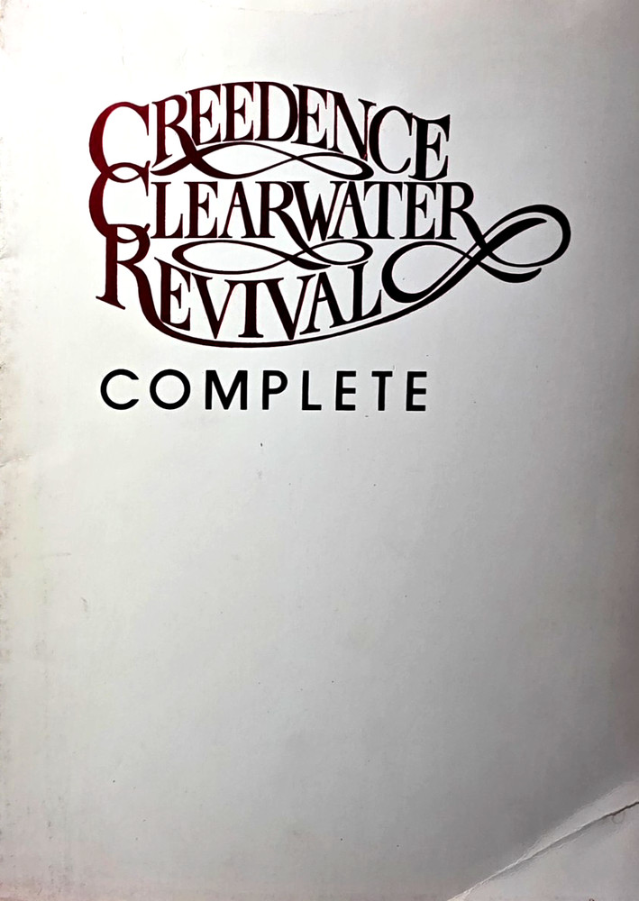 Creedence Clearwater Revival, Complete, Songbook, 1982 FREE SHIPPING / VG COND