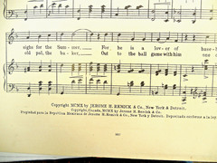 Vintage 1910 Baseball Theme Sheet Music: MAKE A NOISE LIKE A FAN (115 years old)
