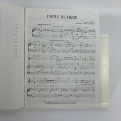 I Will Be Here Songbook 10 Wedding Songs Medium Voice Sparrow 1989
