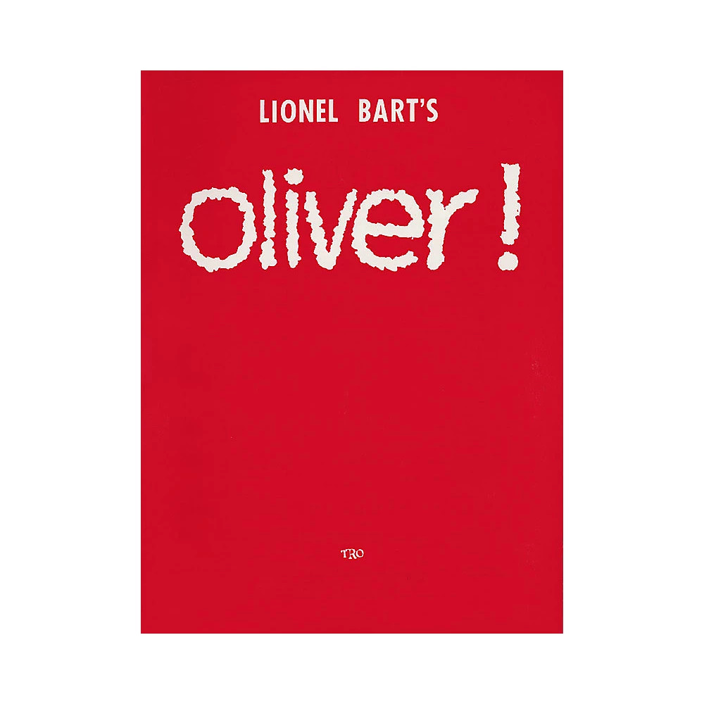 TRO ESSEX Music Group Oliver! Richmond Music Folios Series Vocal Score